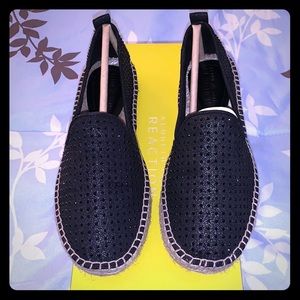 Kenneth Cole BOOM-ER Black Espadrilles Sz 6M